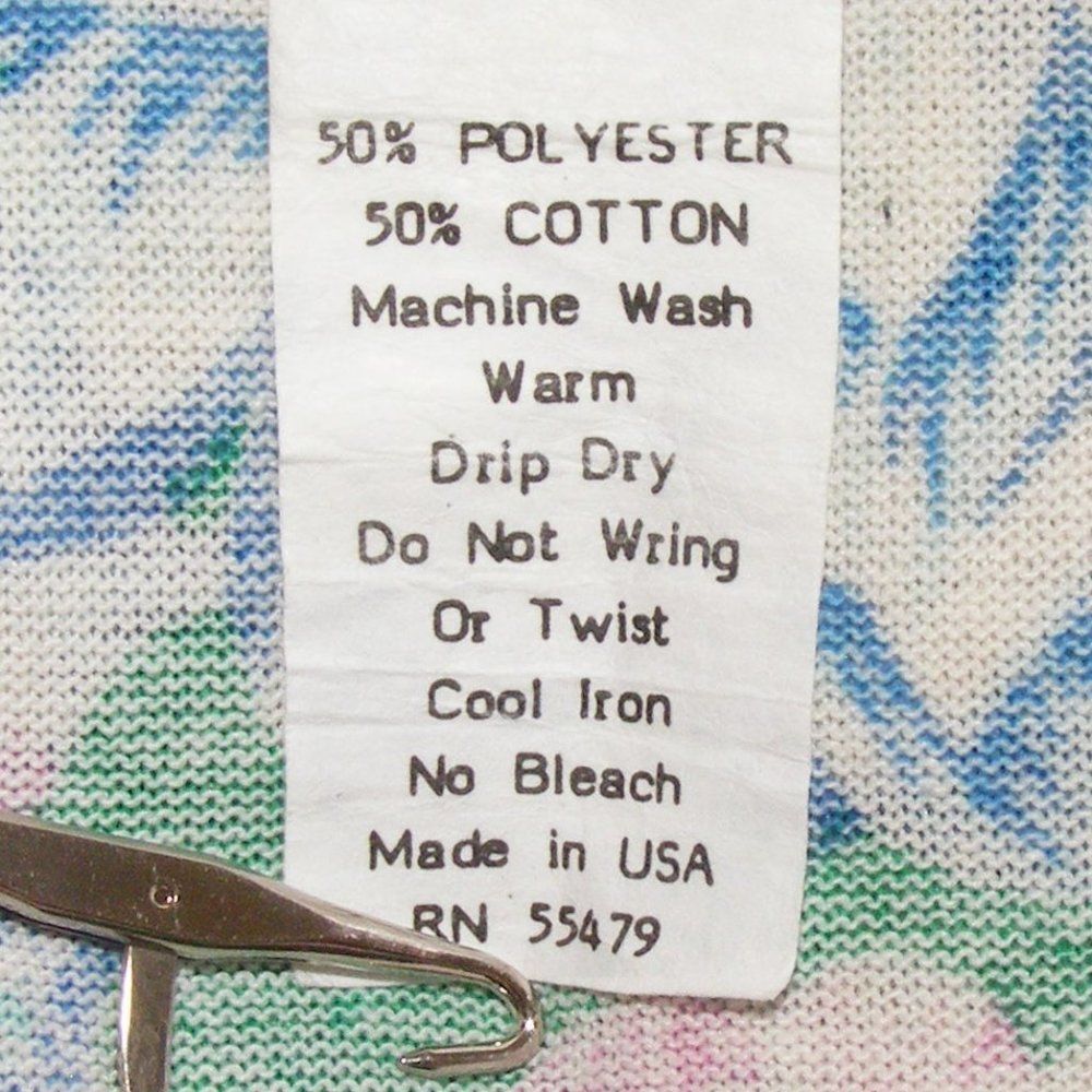 VINTAGE Skater MIni Dress, S, Multicolor Floral, Short sleeves,  Square neck - Picture 13 of 13